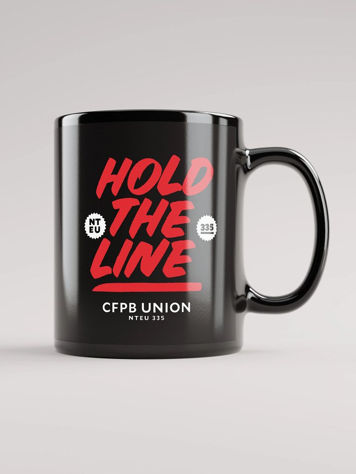 Hold the Line Mug (Black) product image (1)