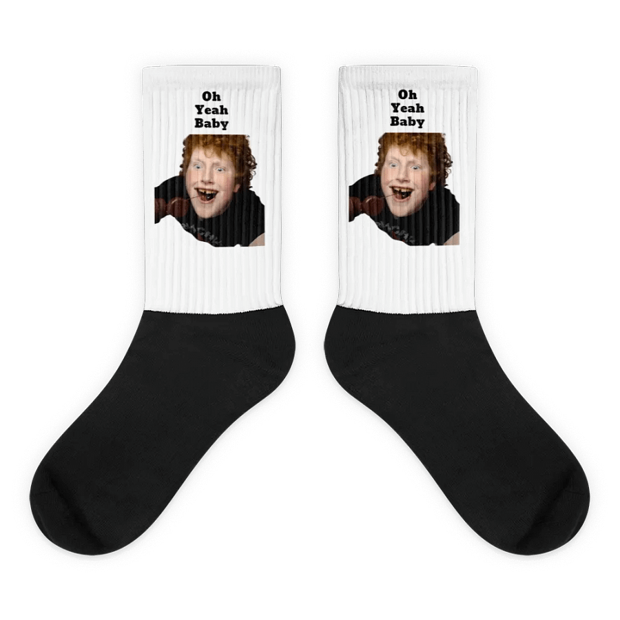 Oh Yeah Baby Genenetic Chocholate Sauce Socks product image (1)