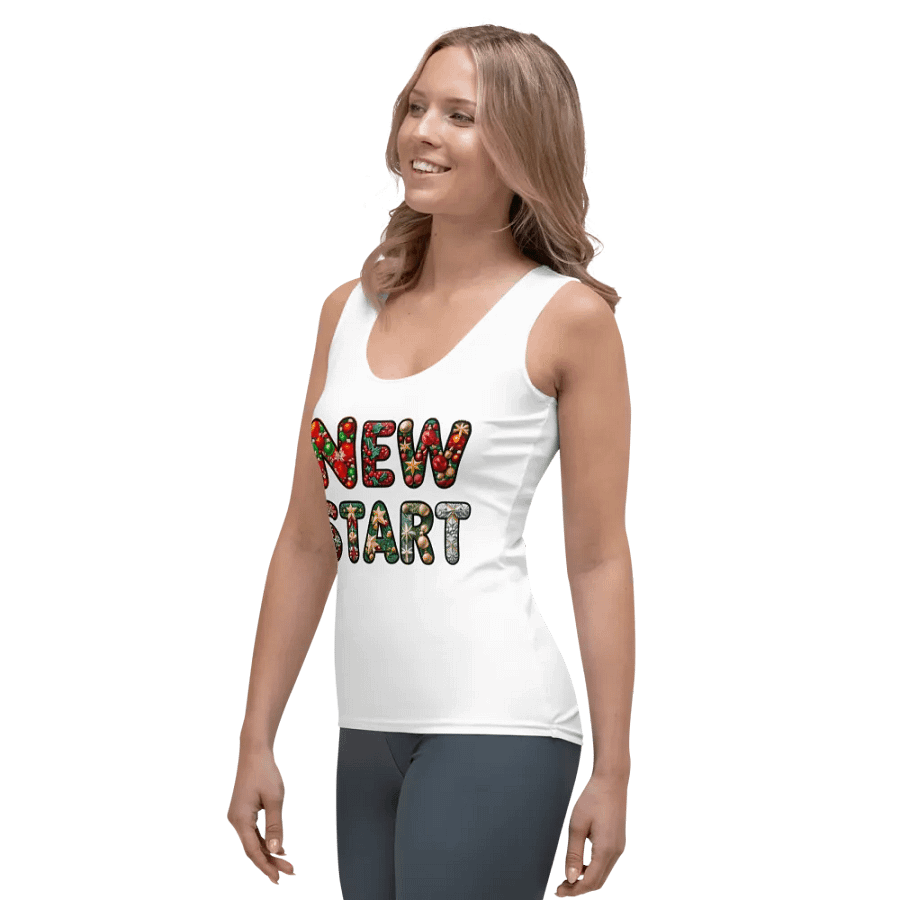 Festive Holiday All-Over Print Women's Tank Top product image (3)