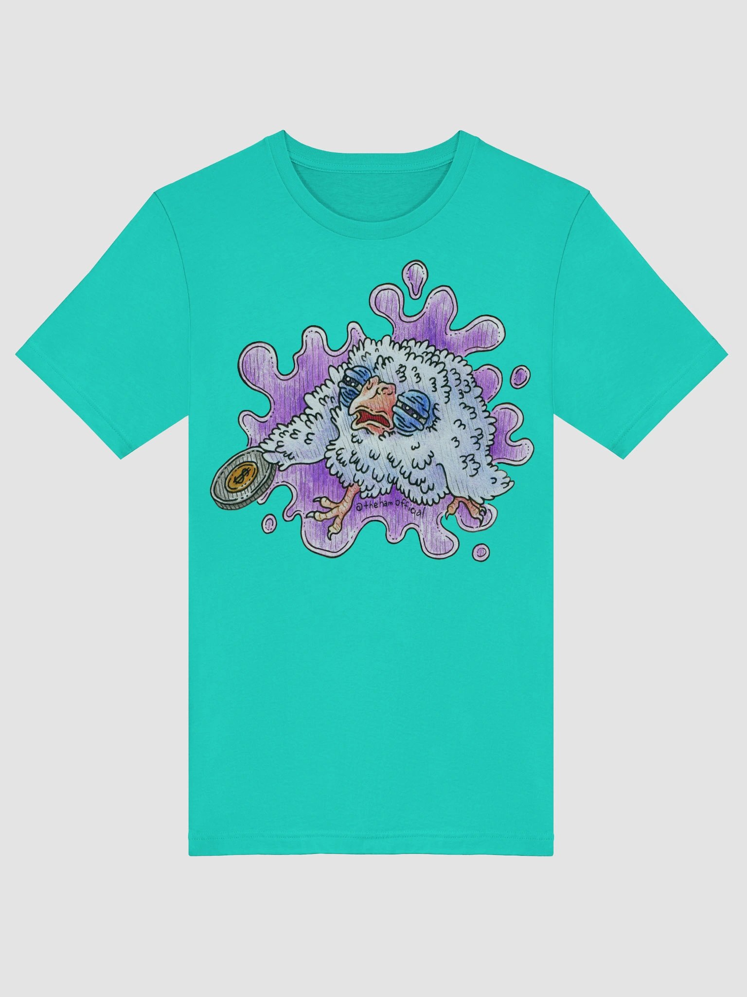 Coin Bird Super Soft T-shirt product image (77)