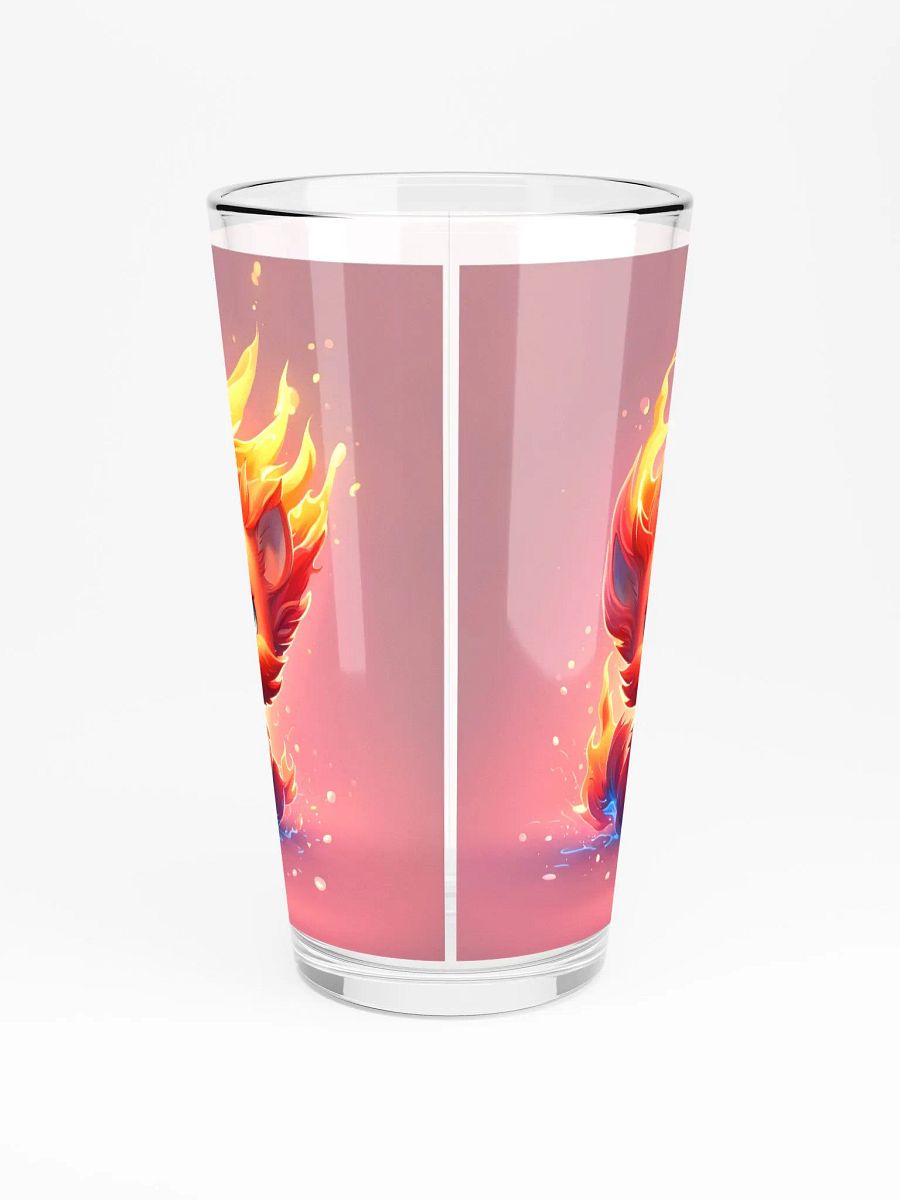 Fire Cat Pint Glass product image (3)