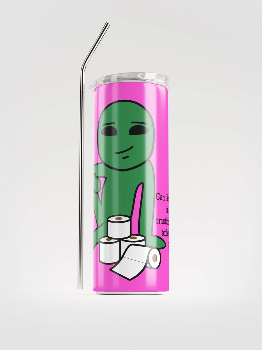 Emotional Support TP Tumbler (Pink) product image (1)