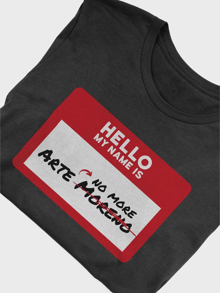 No More Arte Tee (Black) product image (4)