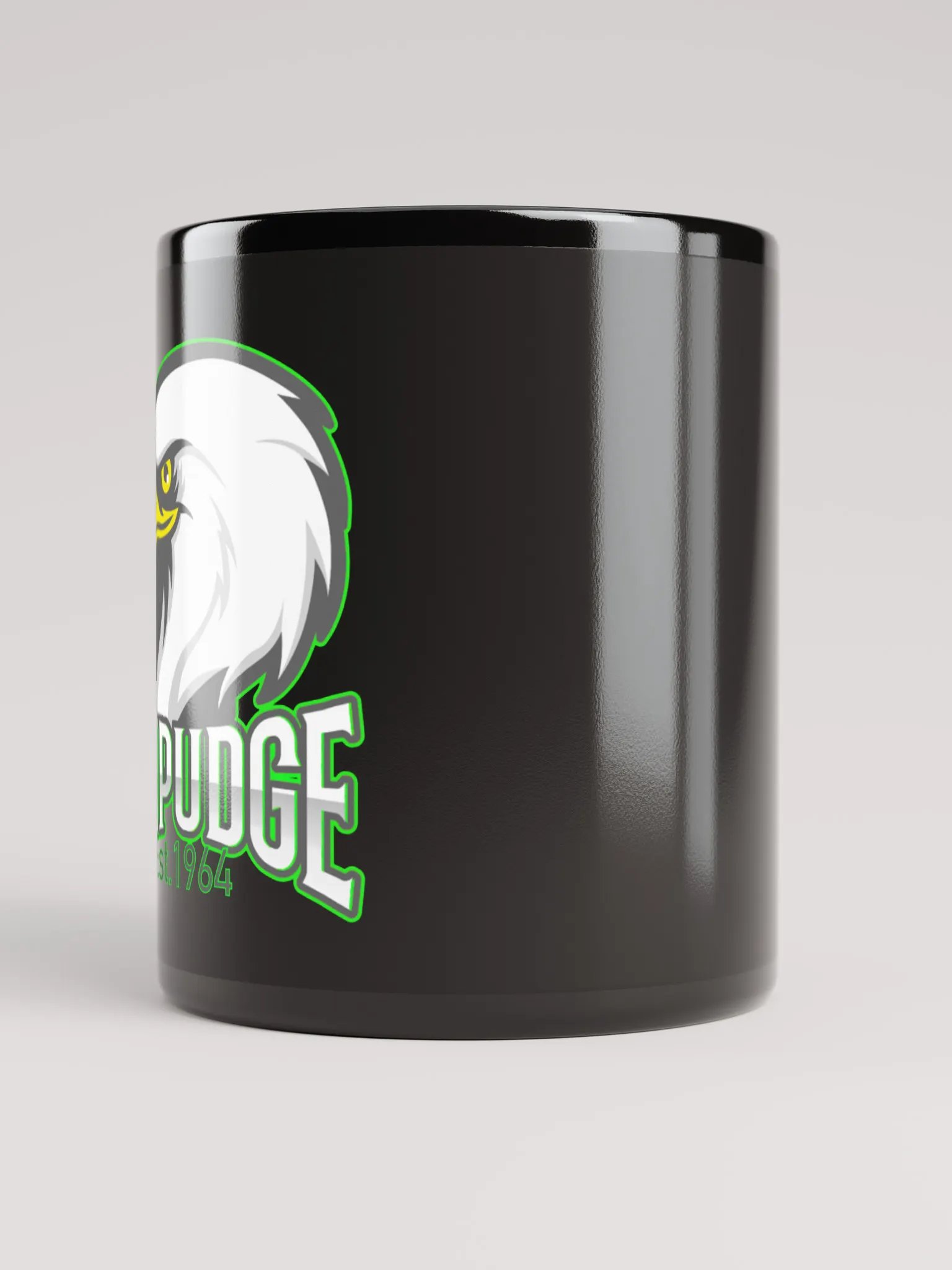 Vintage Eagle Crest Black Mug product image (5)