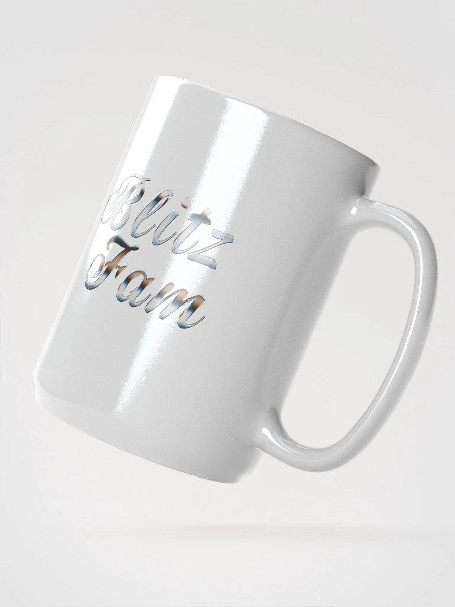 Blitzfam silver logo mug product image (2)