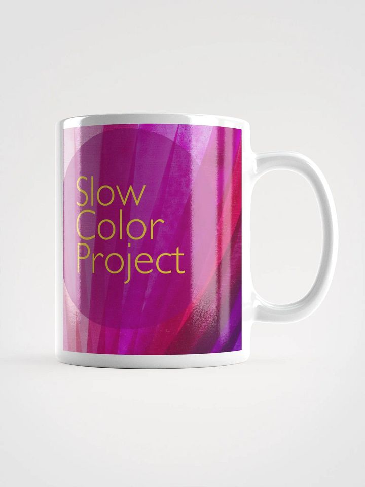 Slow Color Project Mug (White) product image (2)