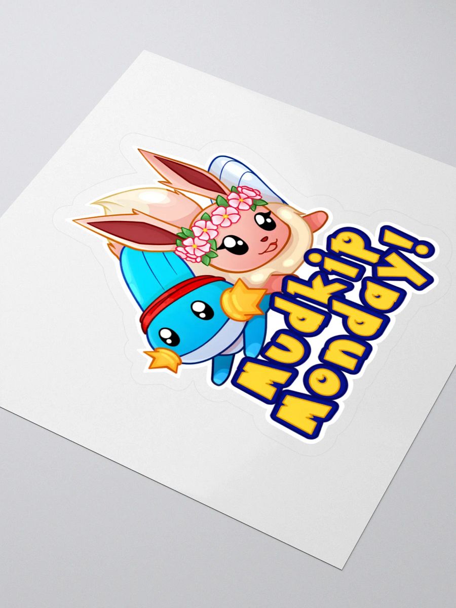 Mudkip Monday Sticker product image (3)
