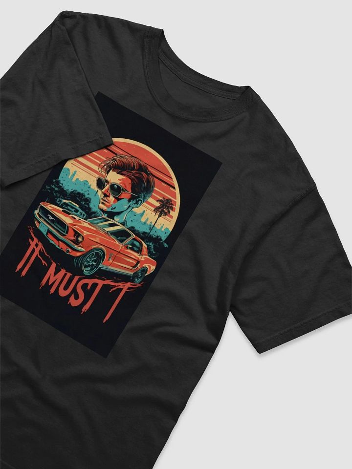 Cruisin' into the Sunset: Vintage Vibes with Classic Mustang product image (2)