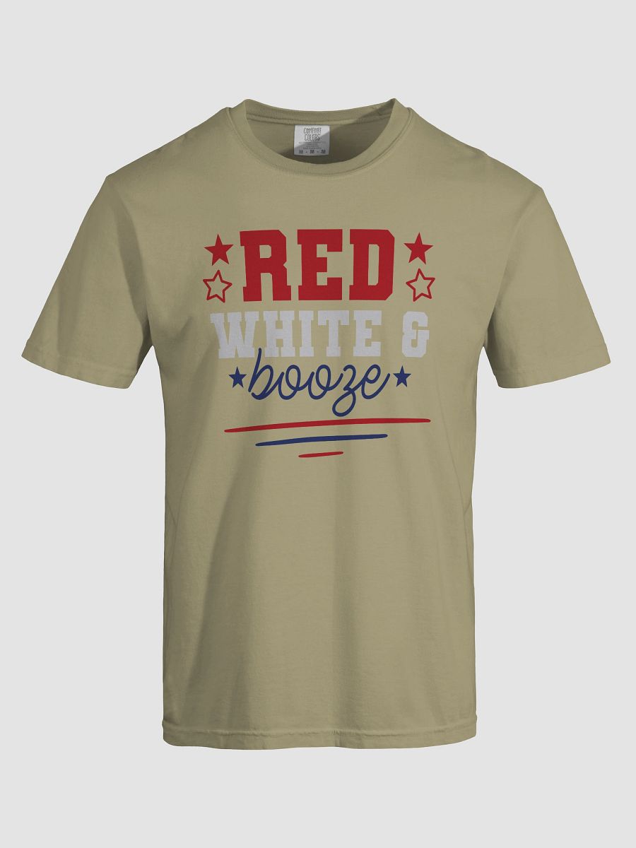 Patriotic Booze Vibes T-Shirt product image (5)