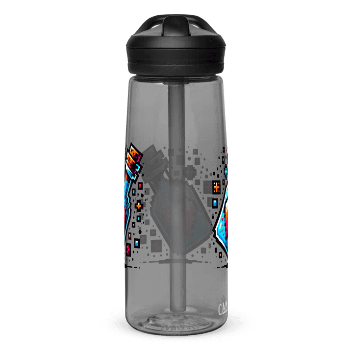 CamelBak Eddy®+ Sports Water Bottle with Pixelated Healing Potion Bottle Art – Eco-Friendly 50% Recycled Plastic Design 💧❤️ product image (6)