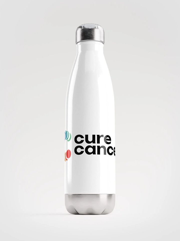 Cure Cancer | Logo Drink Bottle - White product image (1)
