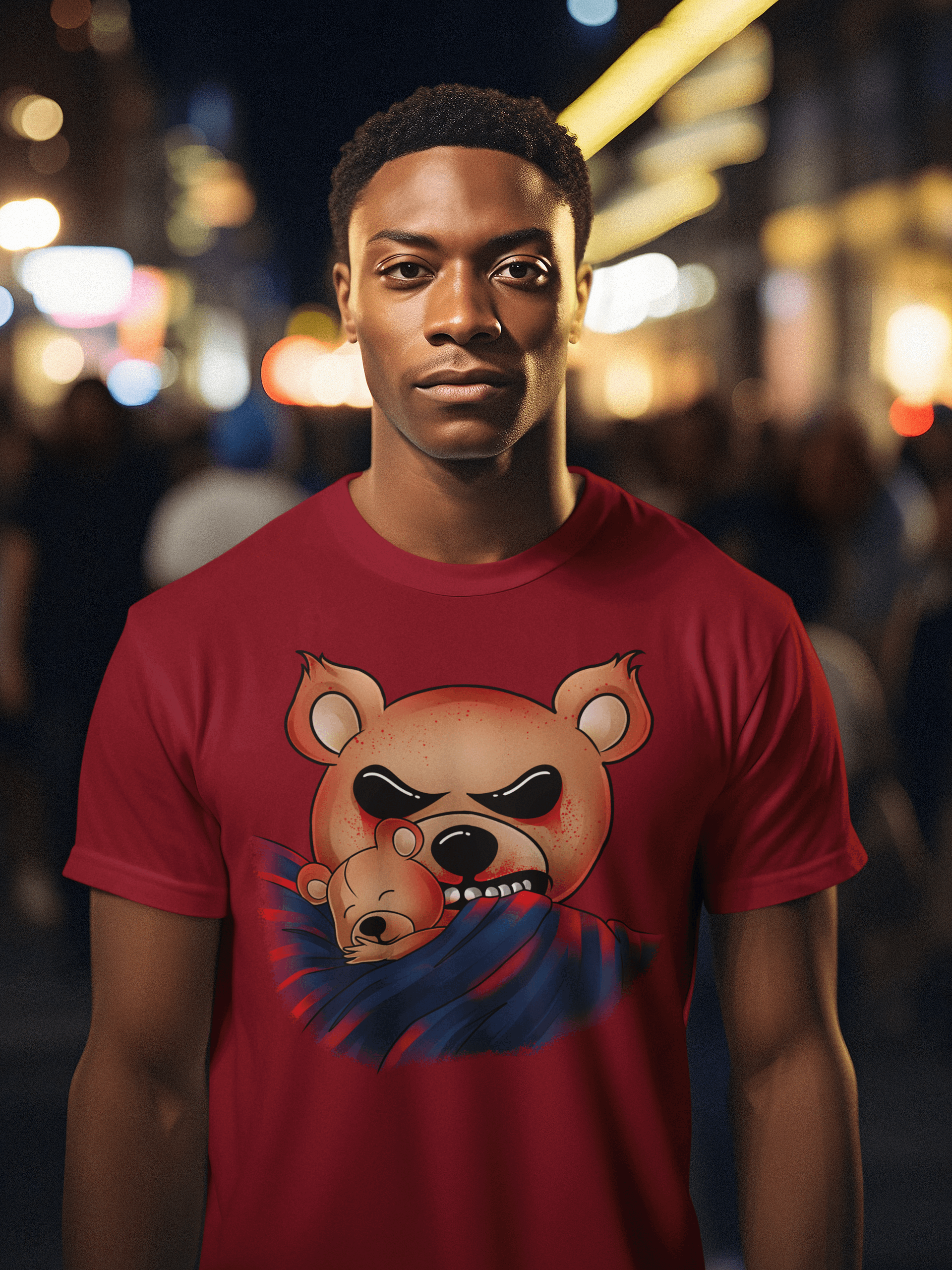 Men's Premium Bear Duo Tee product image (6)