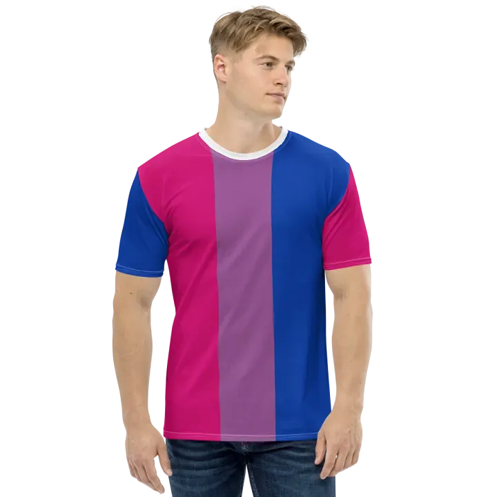Bisexual Pride Flag - All-Over Print T-Shirt product image (2)