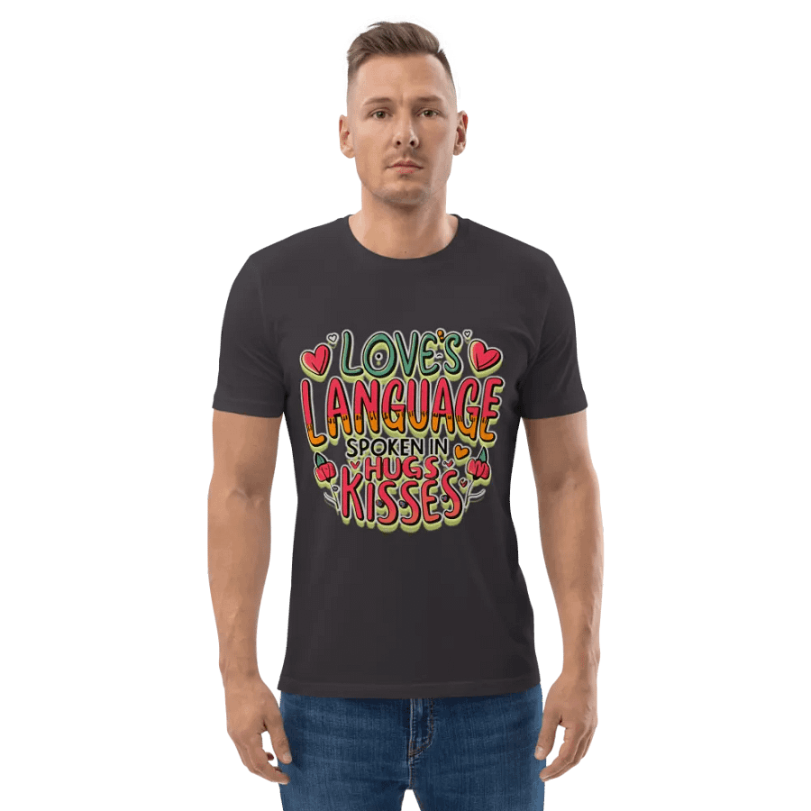 Love's Language spoken in hugs & Kisses T-shirt - Ver 2 product image (3)