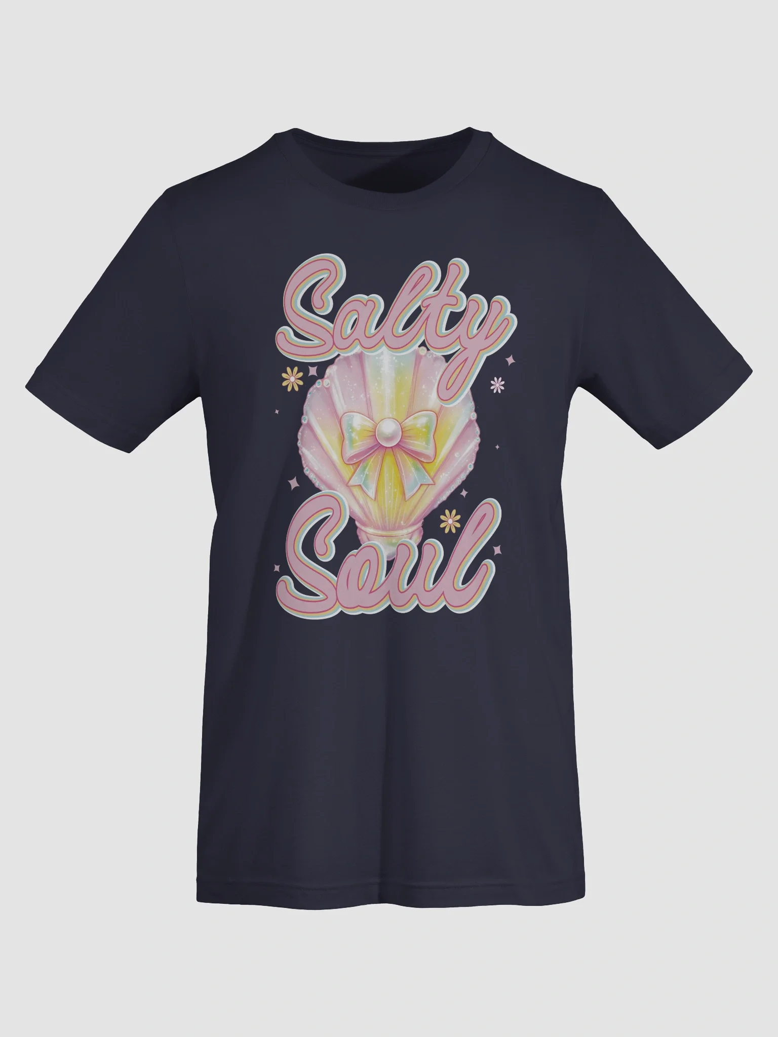 Salty Soul Seashell T-Shirt product image (72)