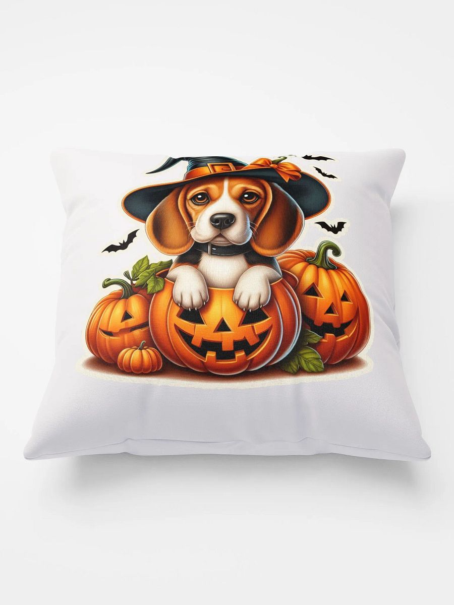 Halloween Pumpkin Beagle - Pillow product image (1)