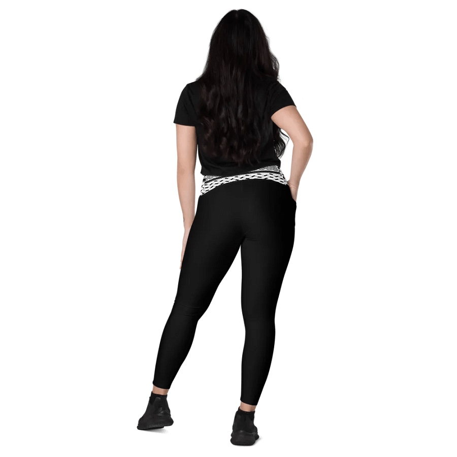 Kuffiiyeh Waistband Leggings with Pockets! product image (11)