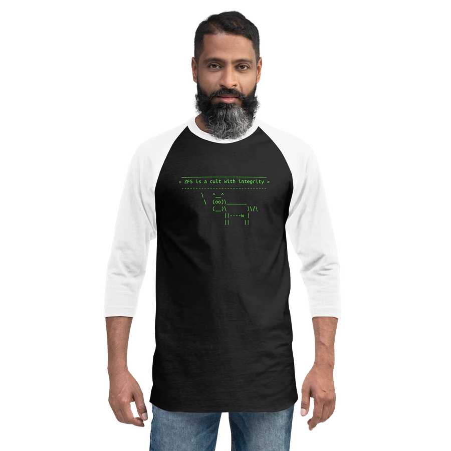 Cult of ZFS - Raglan Tee product image (1)