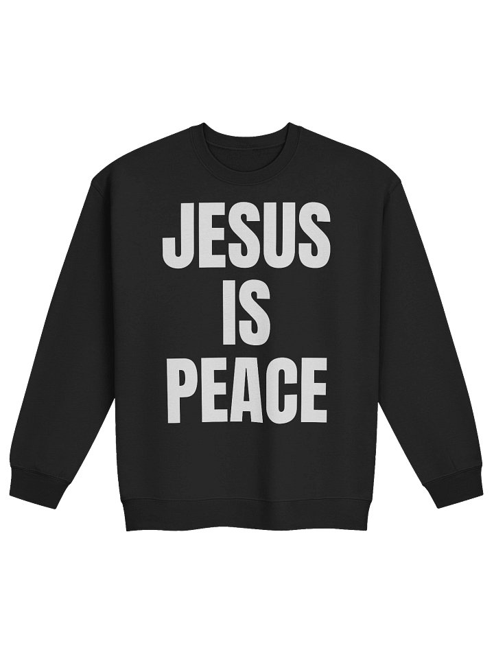 Jesus Is Peace Classic Crewneck Sweatshirt product image (1)