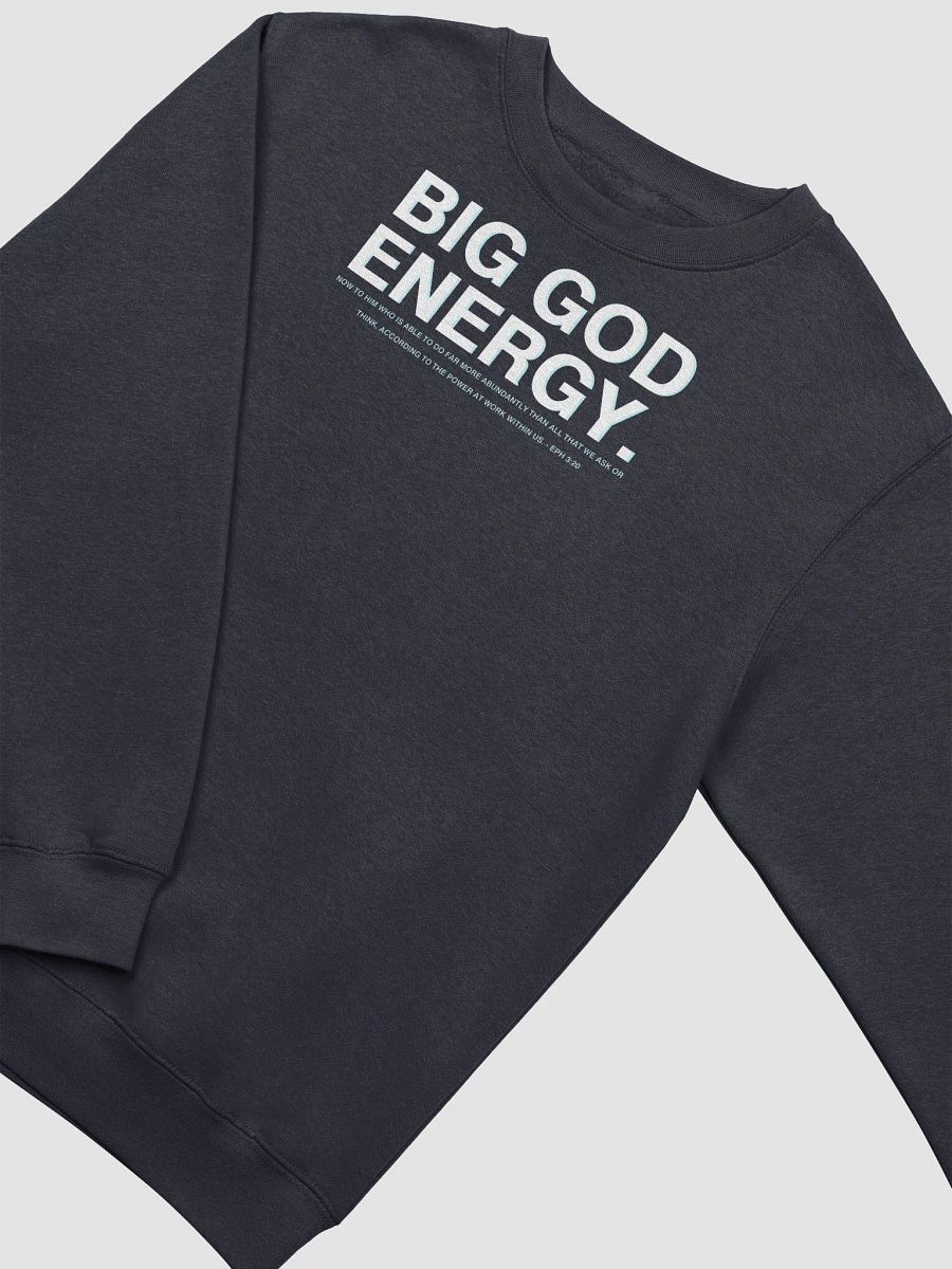 BIG GOD ENERGY Premium Crewneck Sweatshirt product image (3)