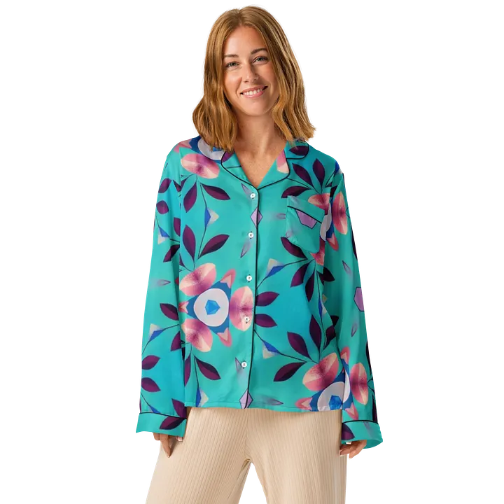 Bloom Long Sleeve Pyjama Top product image (1)
