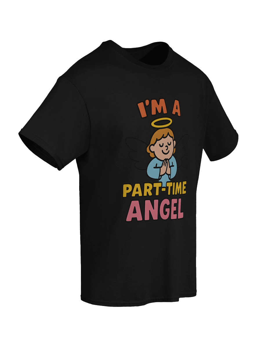 Part-Time Angel Cartoon T-Shirt product image (8)
