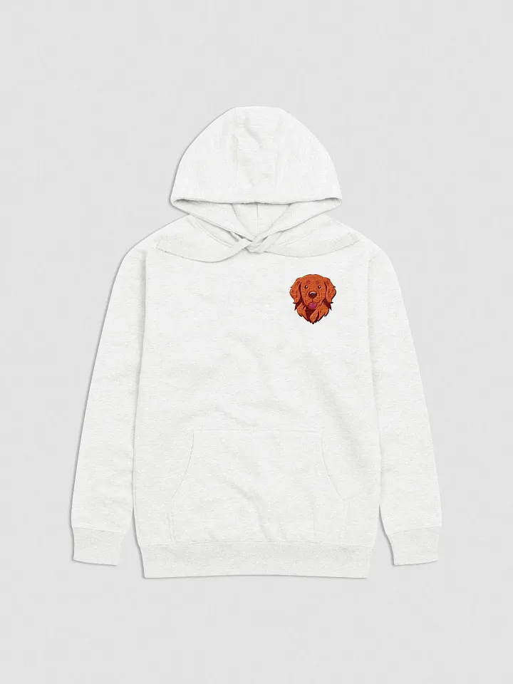 Fluffy Golden Retriever Pup Unisex Premium Hoodie product image (1)