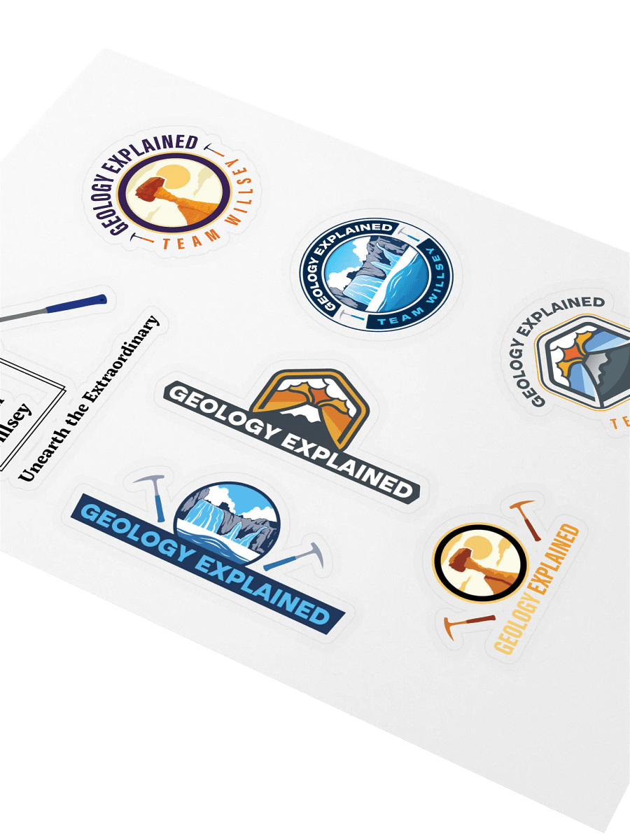 Geology Explained Sticker Sheet #2 product image (3)