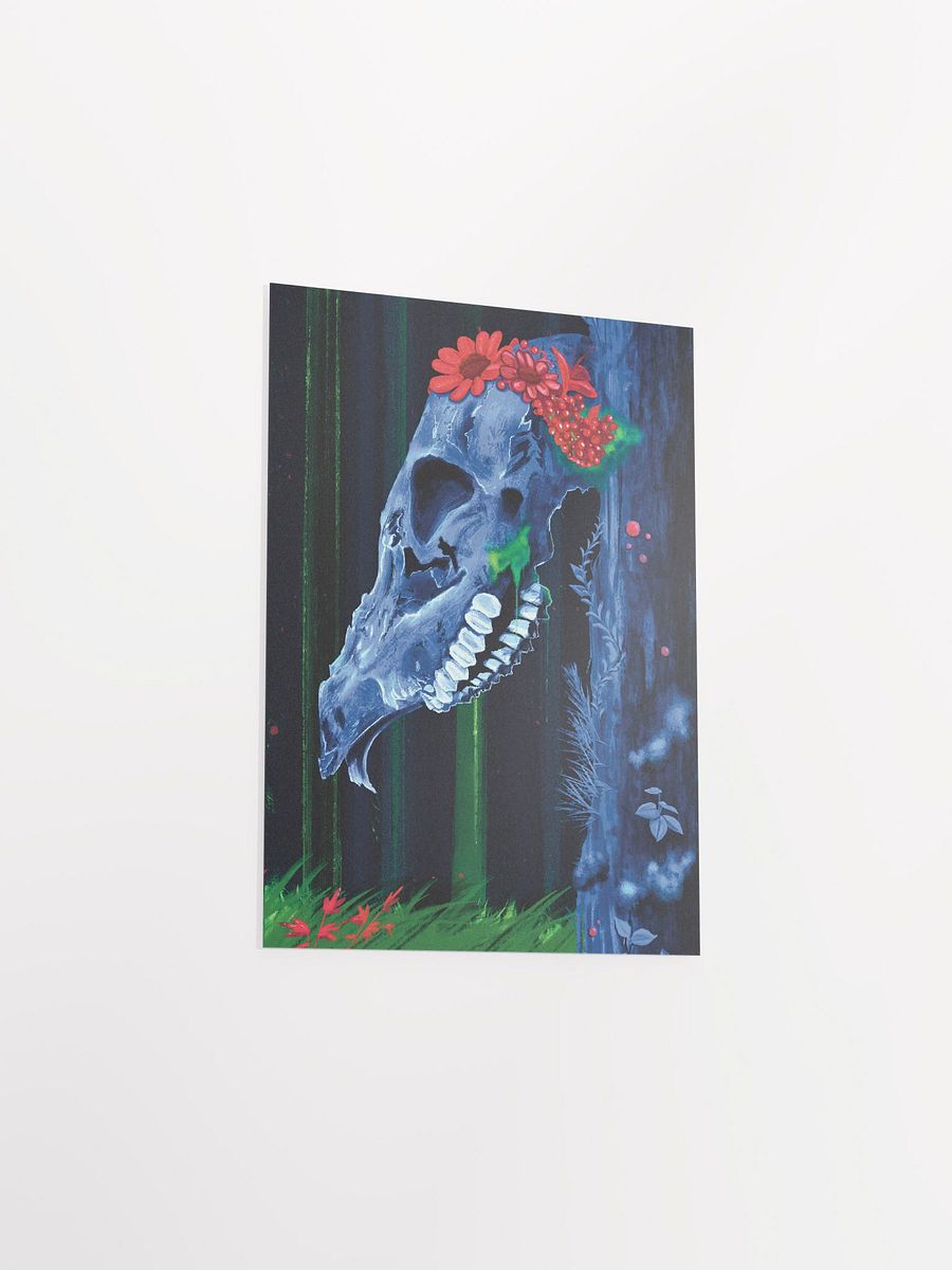 Carved by the Garden Cover Print product image (11)