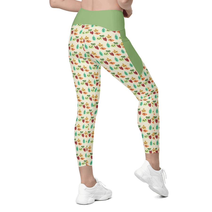 Korok Leggings w/Pockets - Olive product image (9)