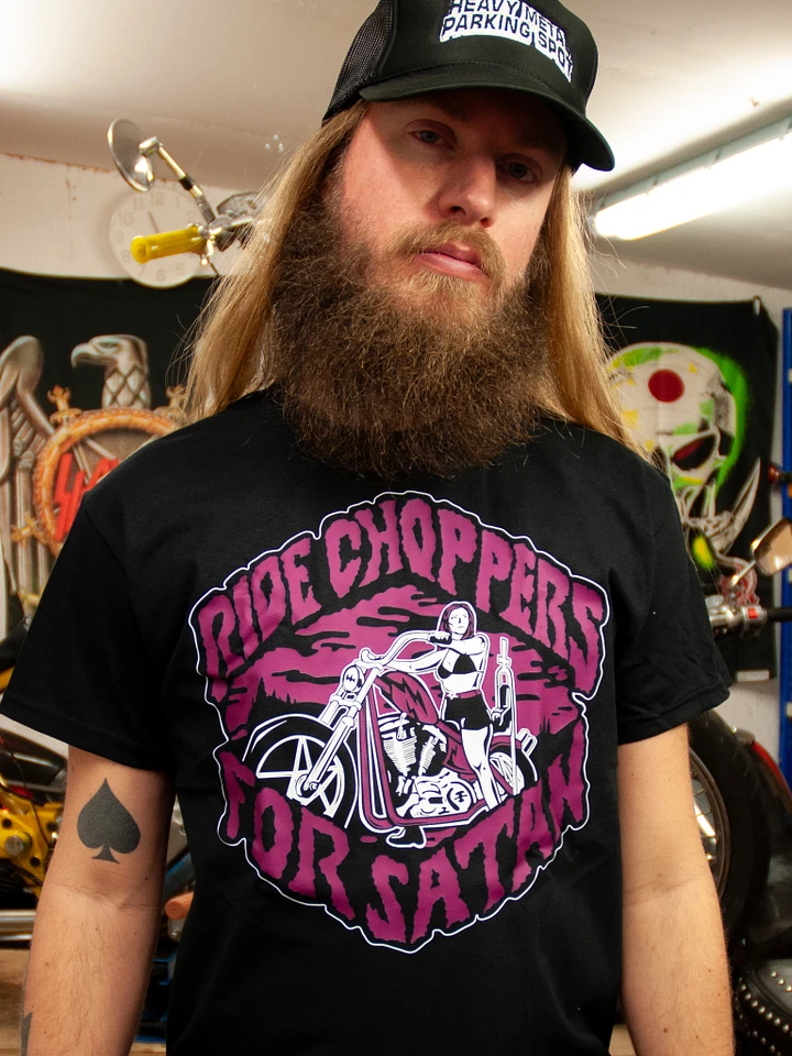 Ride Choppers For Satan T-shirt product image (1)