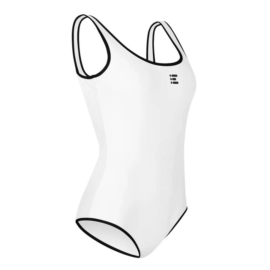 All-Over Print Youth Swimsuit w/ Center Logo product image (5)