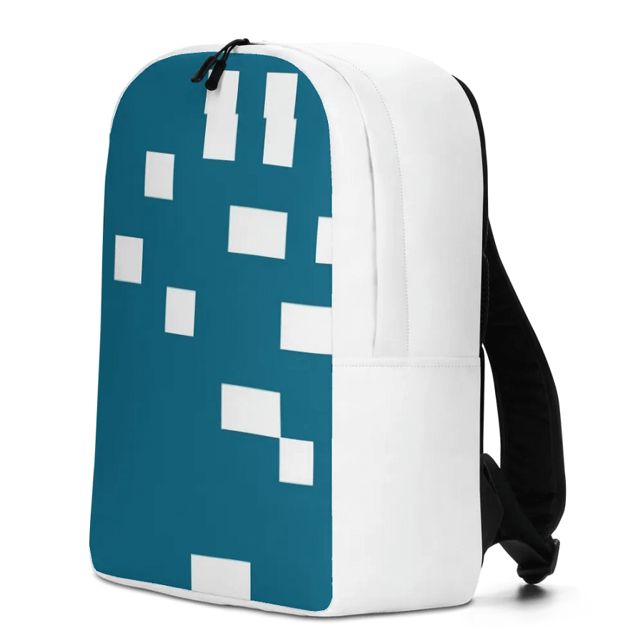 Pattern Art 2 Abstract Blue Backpack product image (2)