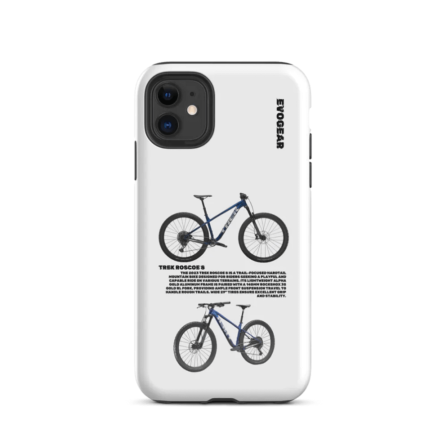 White Roscoe 8 iPhone Case product image (47)