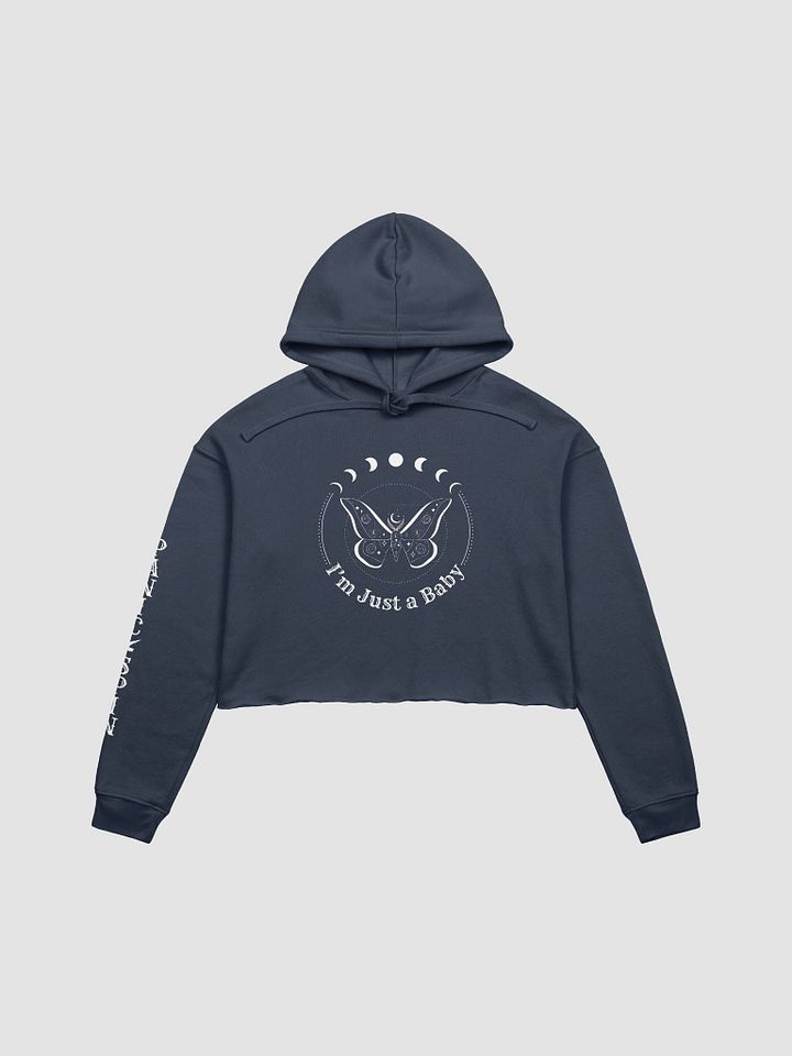 I'm Just a Baby Cropped Hoodie w Side Sleeve product image (1)