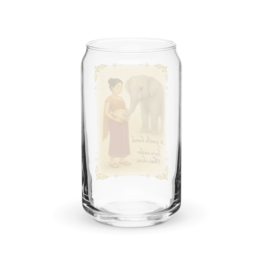 Thai Pregnant Mom Can-Shaped Glass product image (6)