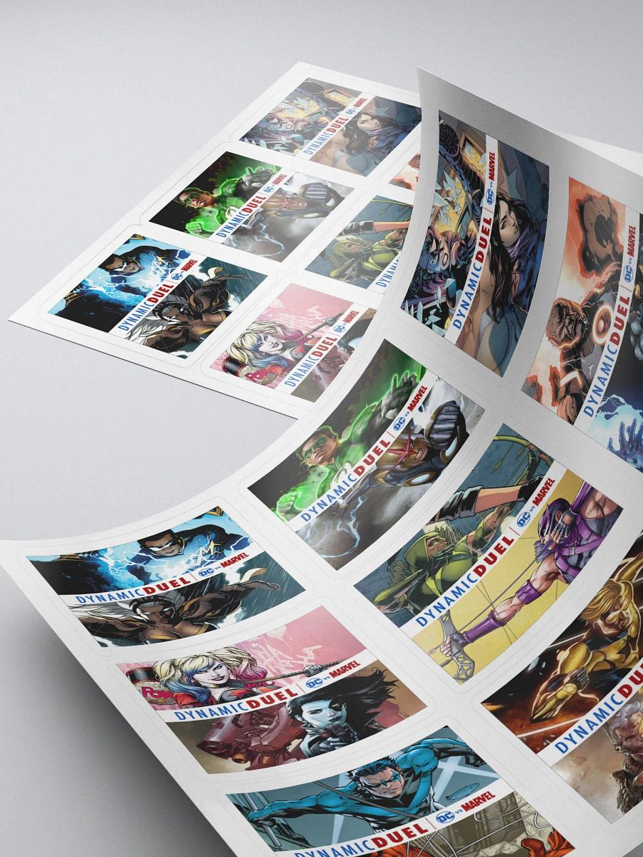 Dynamic Duel Episode Cover Stickers - Series 4 product image (4)