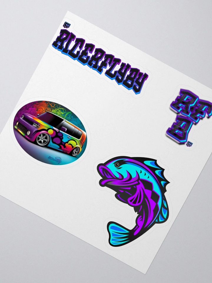 Ricer sticker pack product image (4)