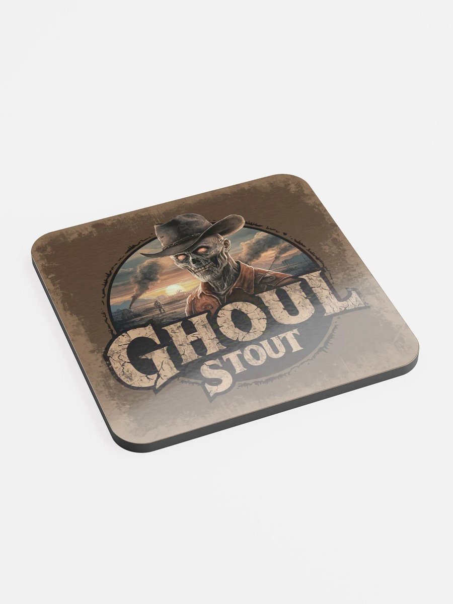 Ghoul Stout - Glossed Cork Coaster product image (3)