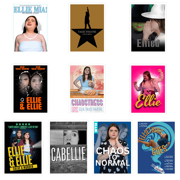 Poster 10 Sticker Bundle product image (1)