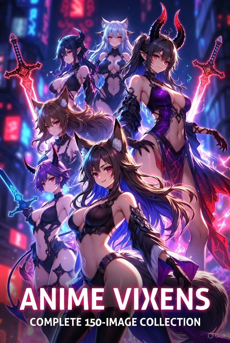 Anime Vixens: Complete 150-Image Collection product image (2)