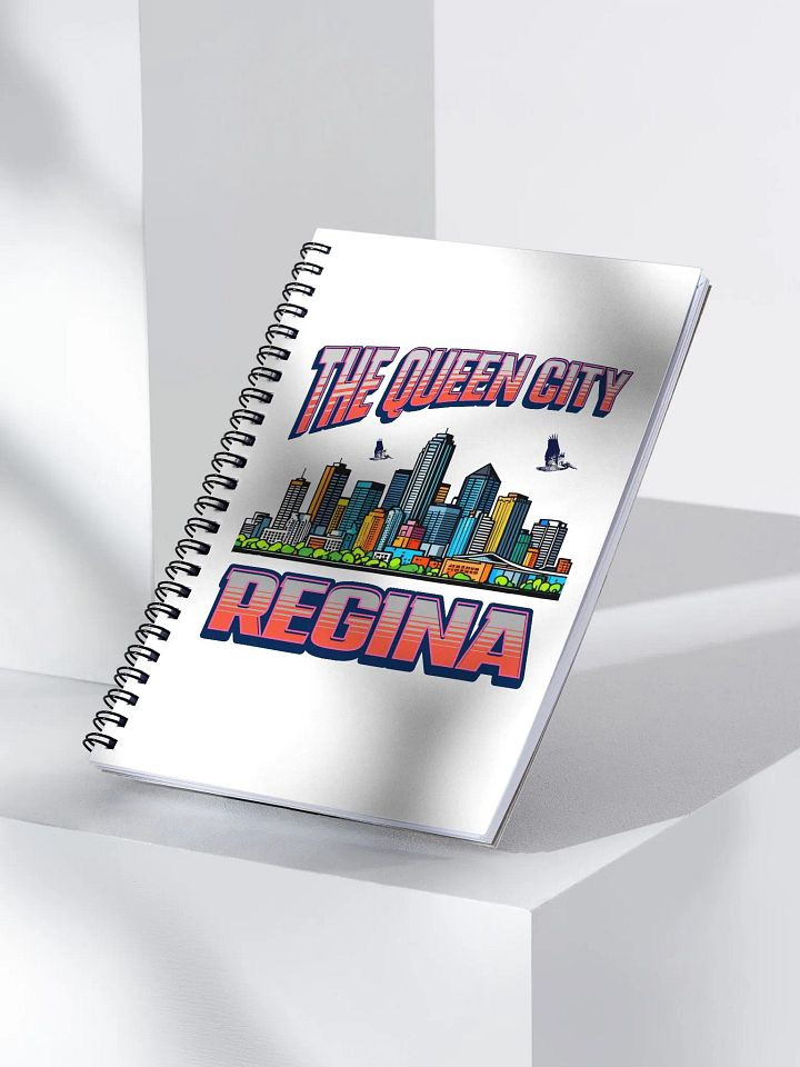Regina The Queen City Skyline Spiral Notebook product image (2)