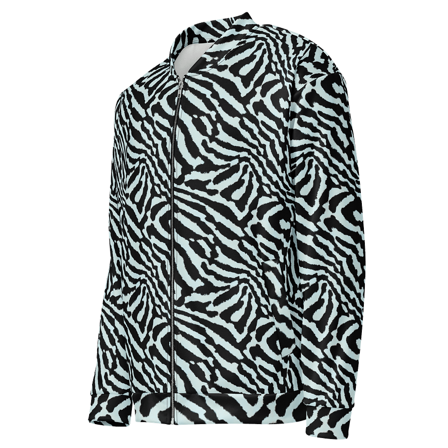 Blue Zebra Bomber Jacket product image (3)