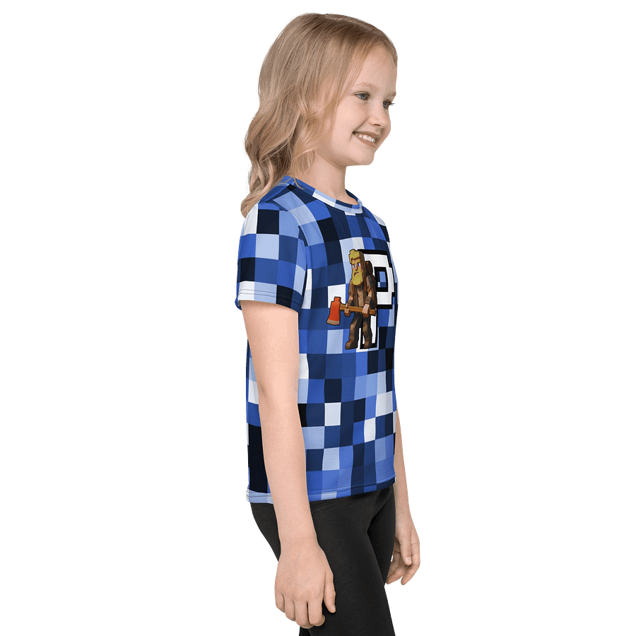 Patient PixelZ Kids T-Shirt (Pixel Blue) product image (4)