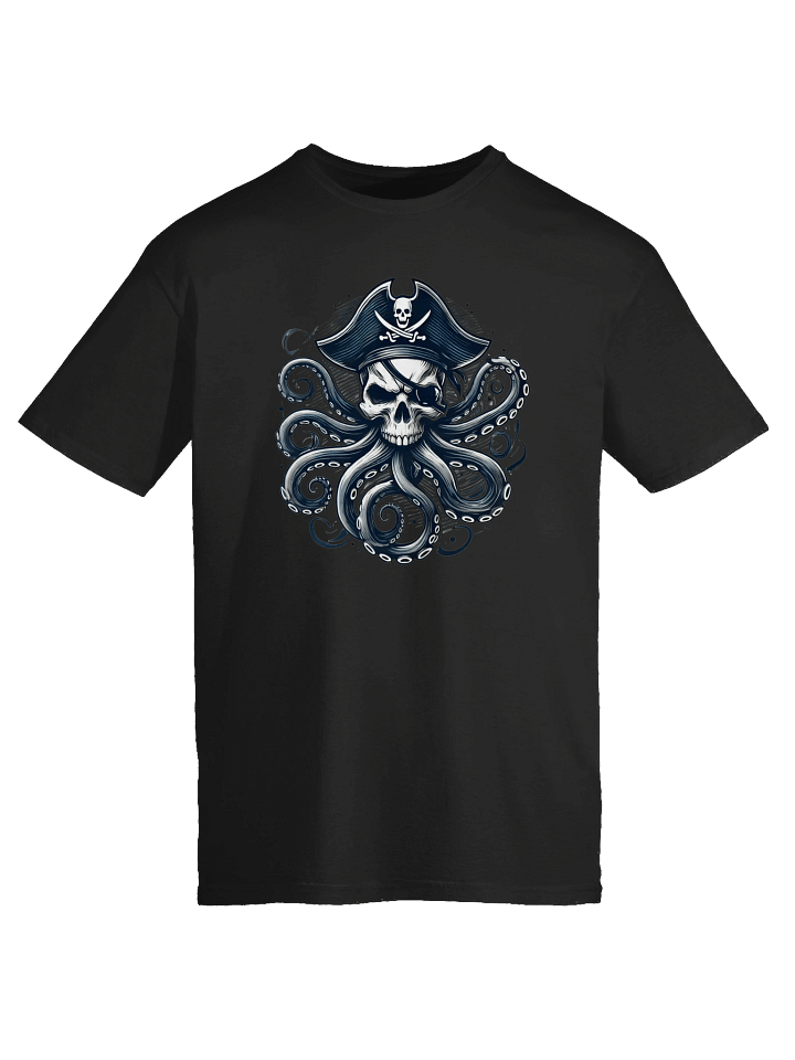 Pirate Skull Octopus T-Shirt product image (2)