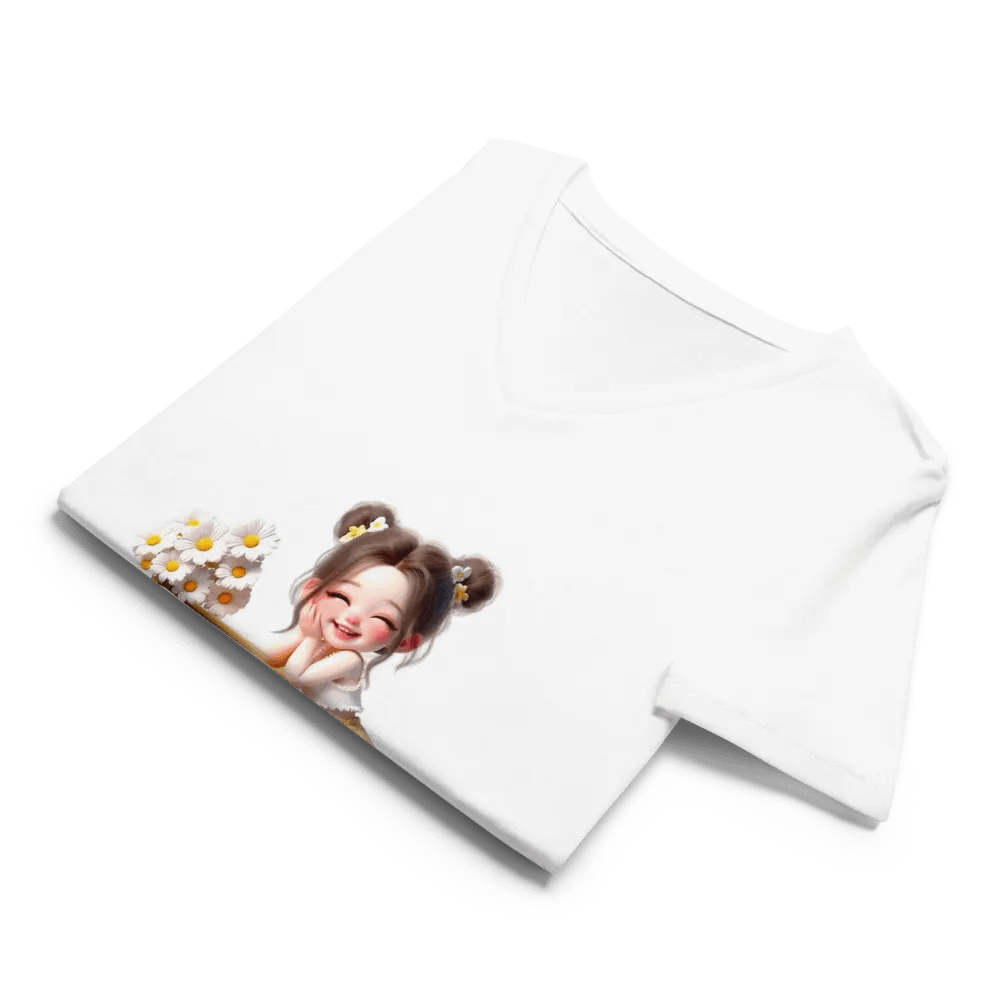 Bella+Canvas Women's Relaxed V-Neck T-Shirt product image (8)