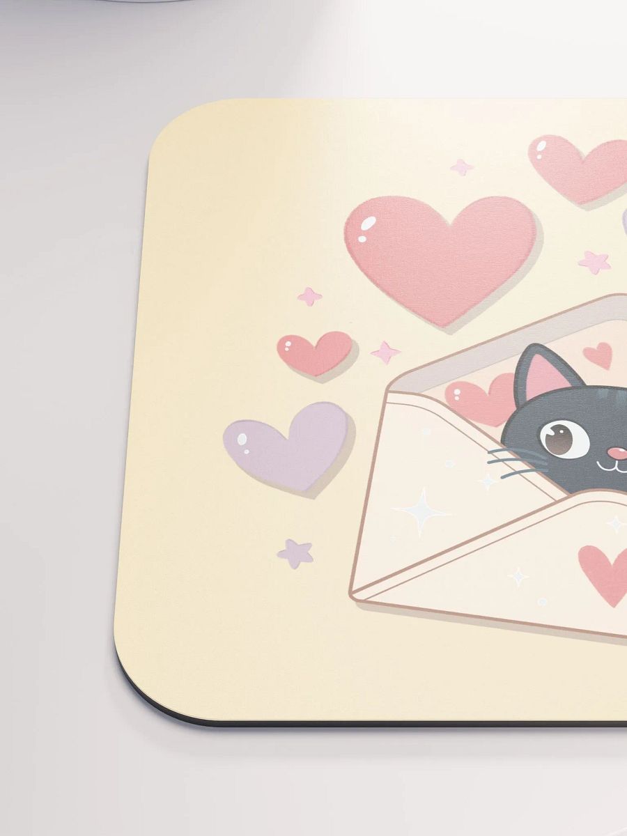 Feline Valentine Envelope - mouse pad product image (7)