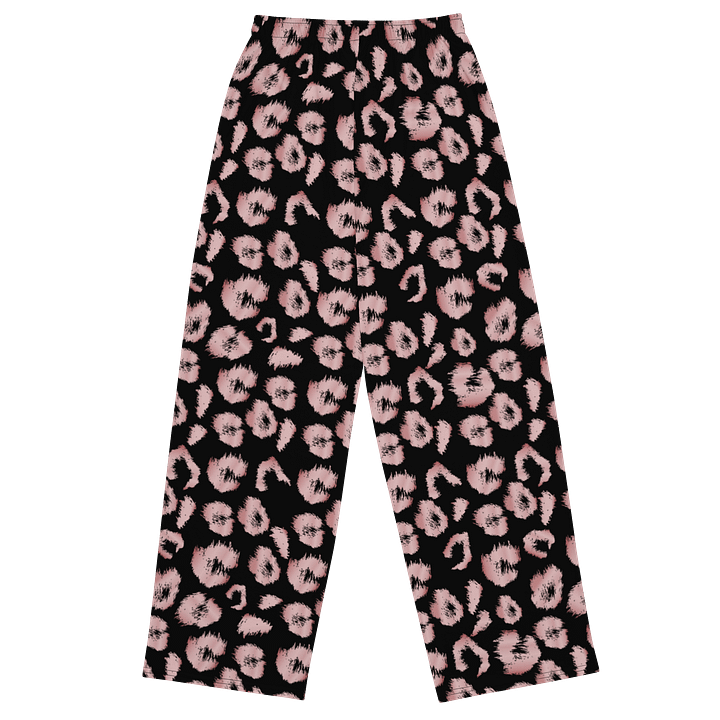 Leopard Print All-Over Print Wide-Leg Pants: Urban Comfort product image (2)