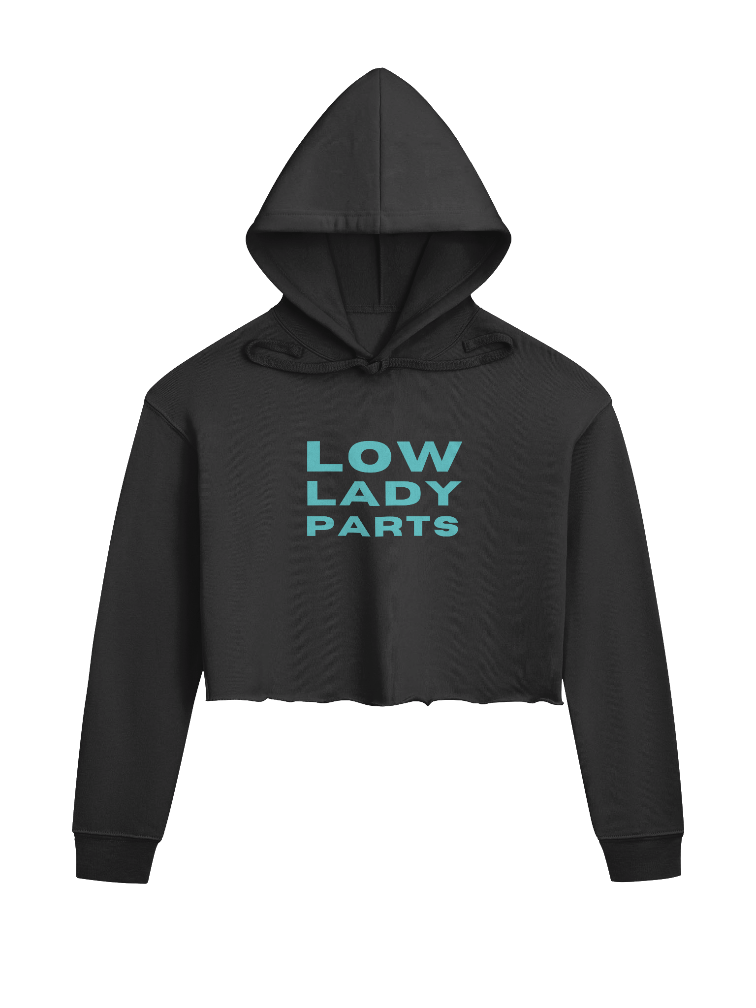 low lady crop hoodie product image (1)