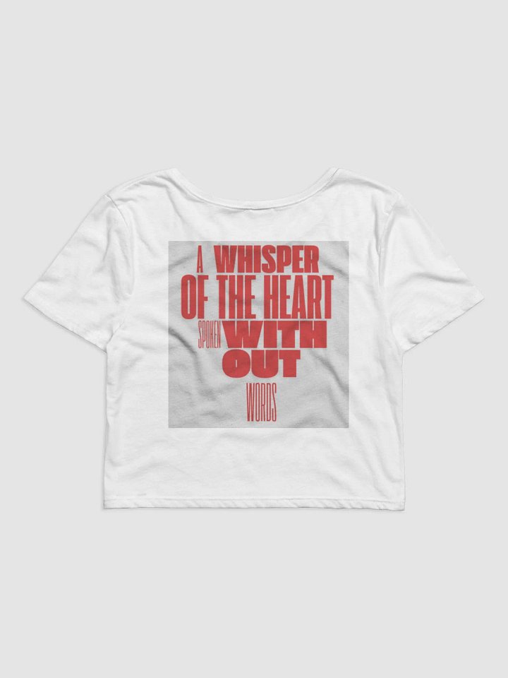 Lipstick Kiss Women's Crop Tee product image (2)